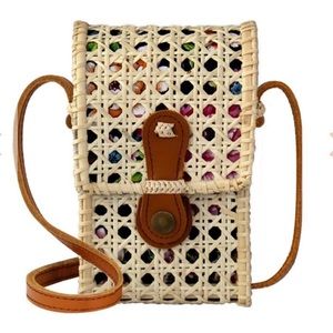 MadeTerra Boho Crossbody Woven Bag